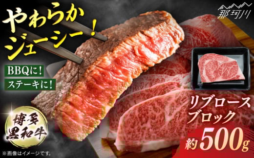 博多和牛 リブロースブロック 約500g[一般社団法人地域商社ふるさぽ] 那珂川市 
