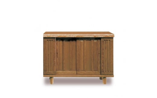 大川家具 シューズボックス 光林1400L 幅140cm 靴箱 収納