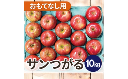 ＜25年8月より順次発送＞平均糖度12度以上! サンつがる 約10kg おもてなし用 クール便【1606543】 2059296 - 青森県青森市