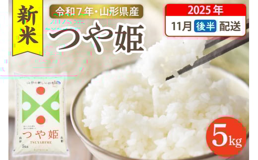 【令和7年産米】☆2025年11月後半発送☆ 特別栽培米 つや姫 5kg（5kg×1袋）山形県 東根市産　hi003-150-113-1 1225657 - 山形県東根市