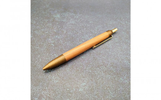 Baton Dor　欅（けやき）木軸ペン・ノック式ボールペン　スペシャルエディション【渋茶團十郎】