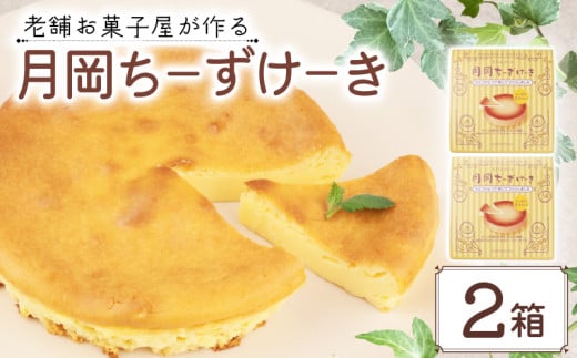 チーズケーキ 2箱 手作り お土産 お取り寄せ 常温 チーズ ケーキ お菓子 洋菓子 おやつ デザート まるまた 老舗 月岡温泉 月岡物産 月岡ちーずけーき  新潟 新発田 seida028