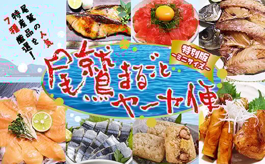 「オール尾鷲」の大人気まちおこし通販便　尾鷲まるごとヤーヤ便 特別版 お試しセット　 YA-10