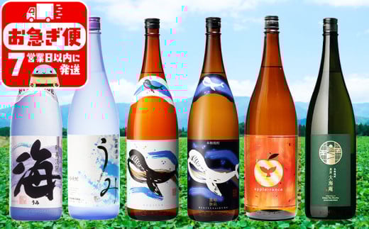 G7-2513／大海酒造 こだわり焼酎 1.8L 6本セット