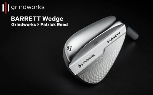 Grindworks × Patrick Reed　BARRETT Wedge | 選べるロフト角 ゴルフ クラブ golf ウェッジ シャフト モーダス ゴルフ用品