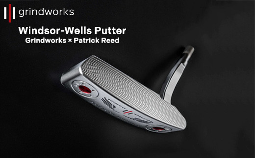 Grindworks × Patrick Reed Windsor-Wells Putter | 選べる長さ・色・グリップ ゴルフ クラブ golf パター シャフト ゴルフ用品 grindworks