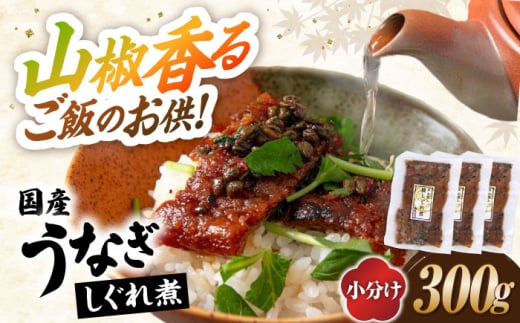 国産うなぎしぐれ煮300g(100g×3) 滋賀県長浜市/株式会社魚三 [AQDF016]