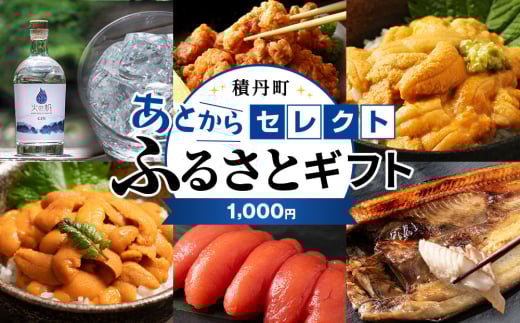 あとからセレクト [ふるさとギフト][1,000円分]