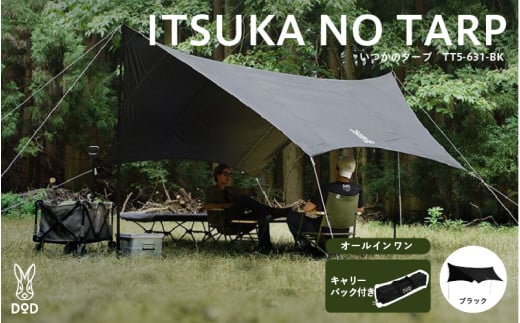 いつかのタープ（TT5-631-BK） - 快適な空間をつくりだすオープンタープ