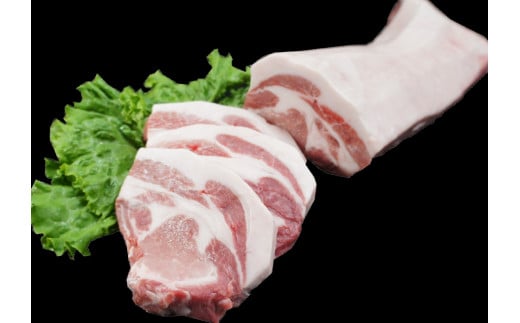 信州 飯田 の ブランド豚 「 幻豚 」 焼肉 用 バラ肉 & 肩ロース ステーキ ( 合計 2kg ) セット | 豚肉 ポーク お肉 バラ 肩ロース 焼肉 ステーキ 信州 長野県 飯田市