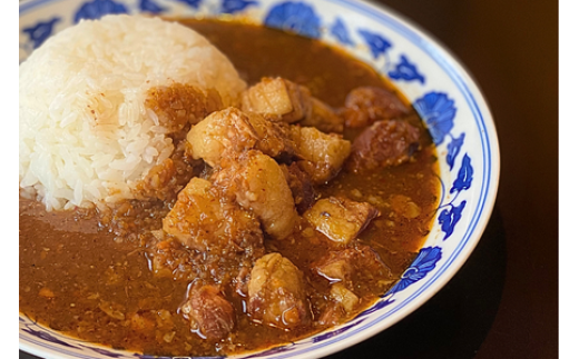 数量限定！中華百名店の火鍋カレー（250g×4食分）【蜀郷香 菊島シェフの味】おうちでふるなび美食体験