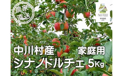 担当者おすすめ「味覚の里なかがわ」の旬のくだもの（シナノドルチェ自家用５Kg箱）９月10～20日頃発送
