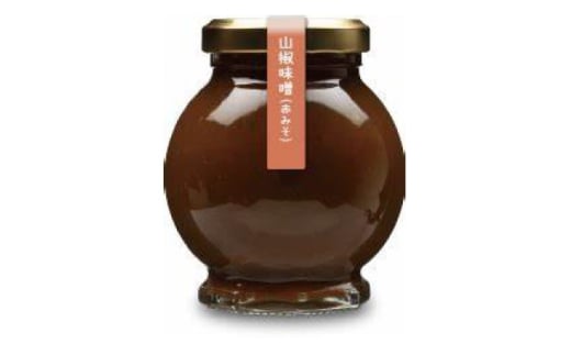 朝倉さんしょを満喫するフルコレクション　山椒味噌(赤味噌)と山椒佃煮と粉山椒(パウダーとあらびき)【1624892】