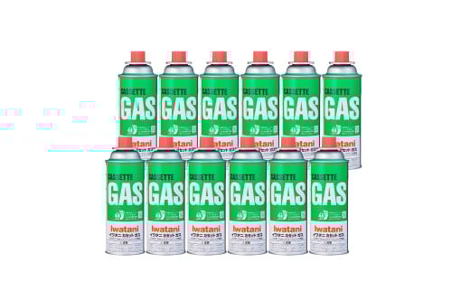 イワタニ CO2排出量実質ゼロのカセットガス(12本入り) CB-250S-GRJ[FI08U]