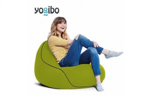 【ライムグリーン】39-I-15 Yogibo Lounger (ヨギボー ラウンジャー)※離島への配送不可 922698 - 福島県会津坂下町