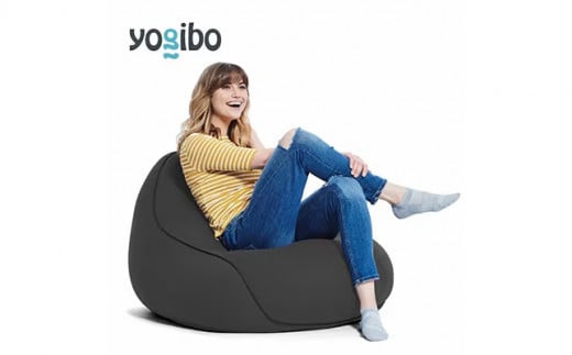 【ダークグレー】39-I-7 Yogibo Lounger (ヨギボー ラウンジャー)※離島への配送不可 922688 - 福島県会津坂下町