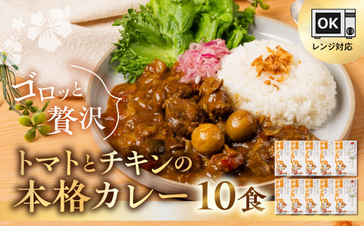豊橋産の食材を詰め込んだ『豊橋チキンカレー』（10個セット）
