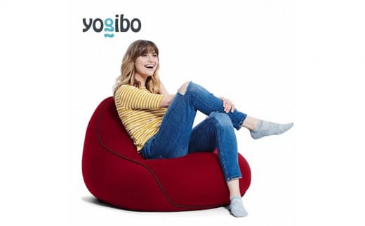 【ワインレッド】39-I-17 Yogibo Lounger (ヨギボー ラウンジャー)※離島への配送不可 922700 - 福島県会津坂下町