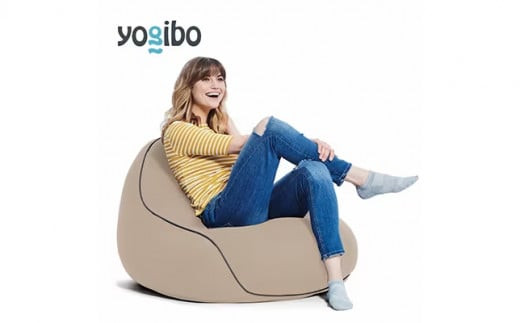 【ライトグレー】39-I-14 Yogibo Lounger (ヨギボー ラウンジャー)※離島への配送不可 922697 - 福島県会津坂下町