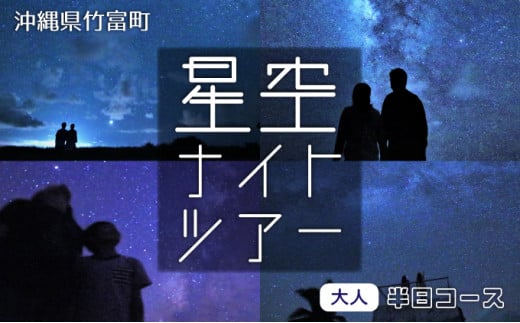 西表島 星空ナイトツアー(半日) 大人1名分【 旅行 体験チケット 西表島ツアー 大自然 体験ツアー 観光 沖縄 星空 ナイトツアー アクティビティ】