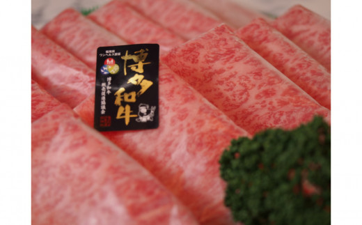 博多和牛特選ロース　すき焼きしゃぶしゃぶ500g