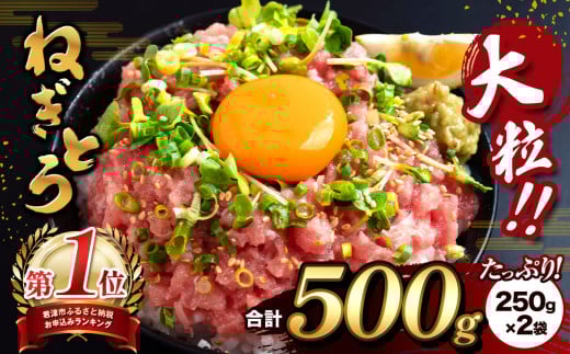[選べる 回数 ] 定期便 大人気!ねぎとろ 500g(250g×2袋) 清幸丸水産 1回 3回 6回 12回 | [ ふるさとチョイス限定品 ] まぐろ マグロ 鮪 手巻き寿司 韓国ユッケ 海鮮丼 チョイス限定