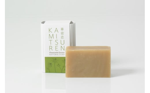 華密恋 ナチュラルソープ 100g [カミツレ研究所 長野県 池田町 48110796] カミツレン カミツレ ソープ