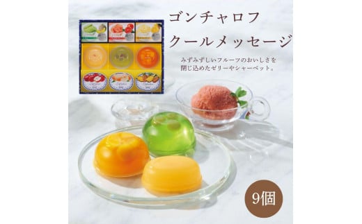 ゴンチャロフ　クールメッセージ（9個）