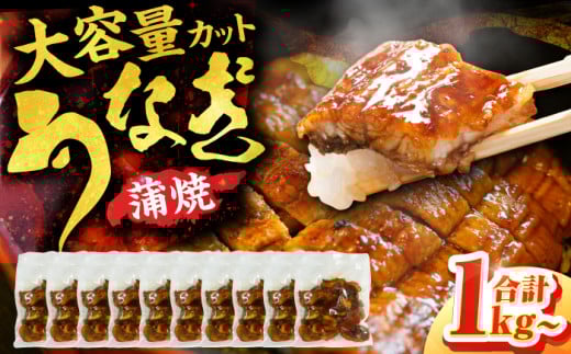 [選べる定期便]刻み鰻個食パック 計1kg(100g×10P) うなぎ ウナギ 鰻 うなぎ 小分け うなぎ 10パック うなぎ 1キロ うなぎ 簡単 土用の丑の日 うなぎ 広川町 / イールファクトリー株式会社 [AFBS001]