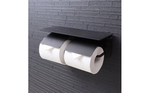 トイレットペーパーホルダー2連 Blan(ブラン)　ペールピンク 2157816 - 兵庫県小野市