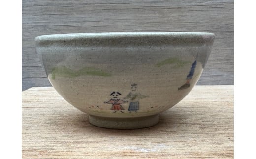 伝統工芸・赤膚焼き 茶碗2個セット 赤膚焼大塩正史陶房 奈良県 奈良市 なら 34-008 2154499 - 奈良県奈良市