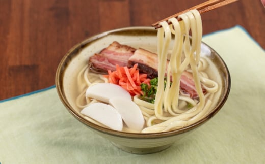沖縄そば (生めん / スープ付き2食) 生麺 おきなわそば 取り寄せ 人気 おすすめ 沖縄市 / 有限会社アワセそば [BCAY003]