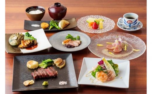 鉄板焼き「知喜多」 スペシャルコース【２名様体験チケット】