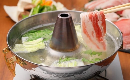 沖縄あぐーしゃぶしゃぶ食べ比べ（ロース、バ