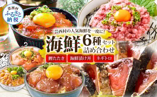 かつおのたたき600g ネギトロ80gx2P 漬け丼の素80g×4P 海鮮セット カツオのタタキ ねぎとろ 真鯛 たい まぐろ マグロ サーモン イカ いか 刺身 魚 海鮮丼 魚介 小分け おかず 個包装 パック 冷凍配送