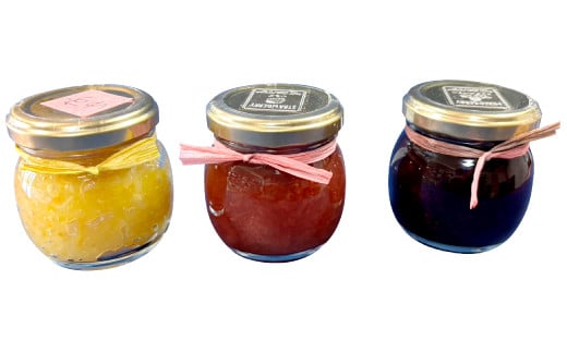 3種のジャム（いちご・ブルーベリー・ゆず）【ジャム じゃむ jam セット 無添加 フルーツ 国産 果物 いちご 苺 ブルーベリー ゆず 果肉 贈り物 贈答 手土産 箱詰め 詰め合わせ プレゼント ギフト 手作り ハンドメイド スイーツ おやつ ケーキ パンケーキ 島根県 益田市】
