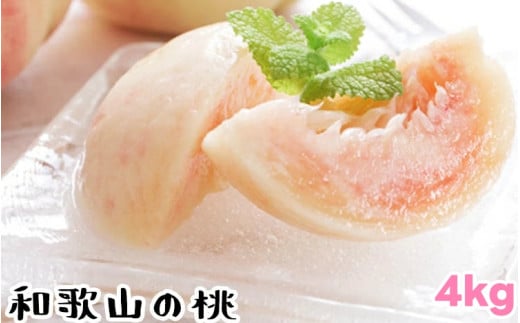 【夏の美味】 【和歌山ブランド】 フルーツ王国 和歌山の 桃 12～16玉入り（約4kg） 品種おまかせ / 桃 もも フルーツ くだもの 果物 果実 お中元 お供え お盆 和歌山 ※北海道・沖縄・その他離島への配送不可 ※2025年6月中旬～2025年7月下旬に順次発送 【ard501-r-4】 2158375 - 和歌山県広川町