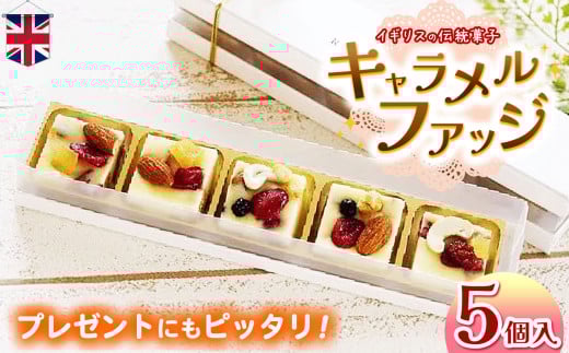 【TVで紹介】キャラメル・ファッジ 5個入り │ キャラメル ファッジ キャラメルファッジ イギリス 伝統菓子 お菓子 濃厚 西洋 洋菓子 デザート 信州 長野県 松本市 国産 ふるさと納税 2369243 - 長野県松本市