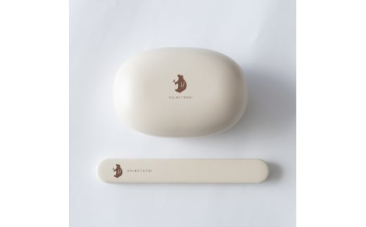 知床トコさん ランチボックス・箸 セット ＜アイボリー＞弁当箱　マイ箸【1633142】