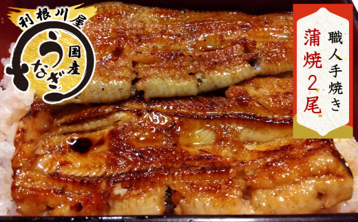 国産うなぎ 蒲焼 2尾セット 老舗[利根川屋]の職人手焼き|鰻 ウナギ うなぎ たれ付 蒲焼き かばやき うな重 うな丼 ひつまぶし 日本料理 和食 簡単調理 土用丑 茨城県 稲敷市 霞ヶ浦 [0585]