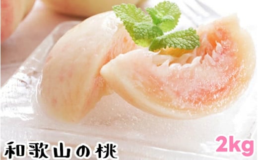 【夏の美味】 【和歌山ブランド】 フルーツ王国 和歌山の 桃 6～9玉入り（約2kg） 品種おまかせ / 桃 もも フルーツ くだもの 果物 果実 お中元 お供え お盆 和歌山 ※北海道・沖縄・その他離島への配送不可 ※2025年6月中旬～2025年7月下旬に順次発送 【ard501-r-2】 2158371 - 和歌山県広川町