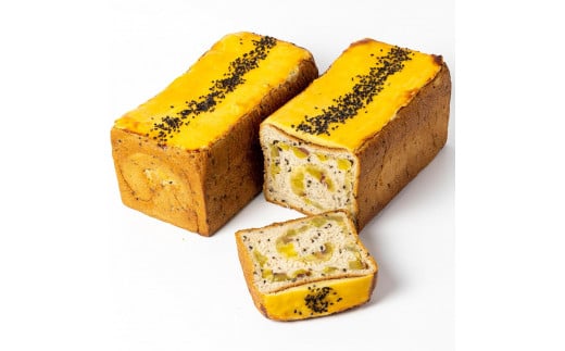 高級食パン プレミアムシリーズ どっしり濃密芋だらけ食パン 2本セット 2153332 - 大阪府貝塚市