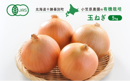 小笠原農園の有機玉ねぎ5kg【北海道十勝幕別】《2025年秋出荷先行予約》【 野菜 玉ねぎ たまねぎ パワーウルフ 北海道 幕別町 】 [№5749-1398] 1454682 - 北海道幕別町