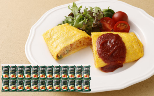 茂出木浩司シェフ監修オムライス 200g×24袋 オムライス 冷凍食品 電子レンジ調理 簡単調理 時短 2111509 - 熊本県熊本市