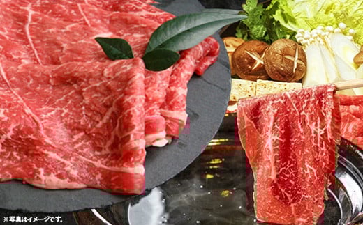 赤身の美味しさと脂の美味しさの食べ比べ（肩、バラ）しゃぶしゃぶ、すき焼き用 （400g）【黒毛和牛 しまね和牛 ウデ カルビ おすすめ 冷凍 ブランド牛 和牛 和牛オリンピック 肉質NO.1 牛肉 お肉 肉 セット 赤身 濃厚 食べ比べ 脂 薄切り ギフト 贈り物 島根県 安来市】