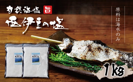 伝統製法 西伊豆の塩 (炊き塩) 500g ×2袋 [無添加 塩 こだわり 手作り ミネラル ]024-005