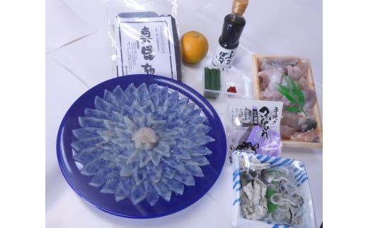 [11月以降発送]ふぐ 山口県産 とらふぐ 料理 セット2人前 フグ ふぐちり 魚 魚介 配達不可:離島 |HG001079