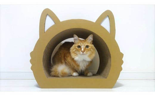 ねこの爪とぎ みみCT カラー;クラフト【 ペット用品 爪とぎ 神奈川県 小田原市 】 1639943 - 神奈川県小田原市