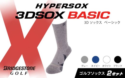 ブリヂストンゴルフ ゴルフ ソックス レギュラー丈 グレー 2足 靴下 くつした ブリヂストン プロ向け スポーツ 3Dソックス ベーシック BASIC 靴下 ソックス 健康 定番機能 機能性 ファッション 大阪府 松原市 1219199 - 大阪府松原市