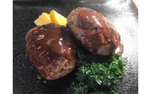 牛肉・豚肉 近江牛 生ハンバーグ (近江牛:鹿児島豚  7：3)1300g  (130g×10パック) ソース付